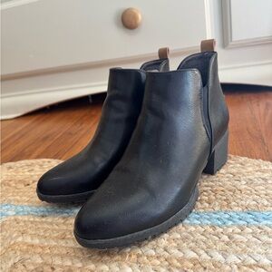 Dr. Schools Ankle Boots with Chunky Heel